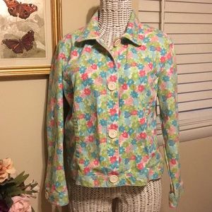 Liz Claiborne Floral Jacket